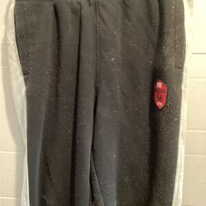 Men’s parish nation red and black sweat pants size X large